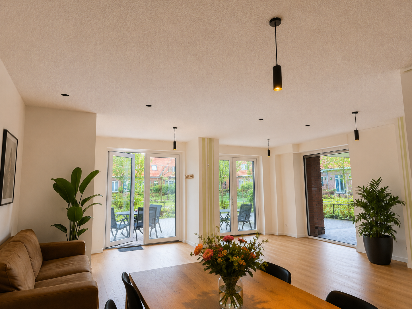 Woonkamer plafond