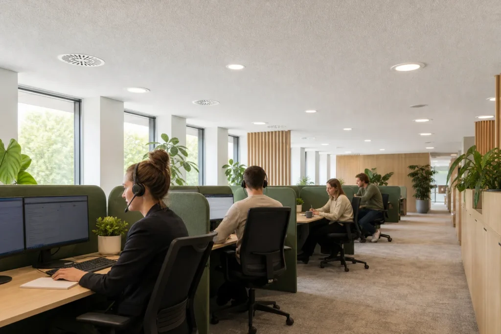 Akoestiek callcenter