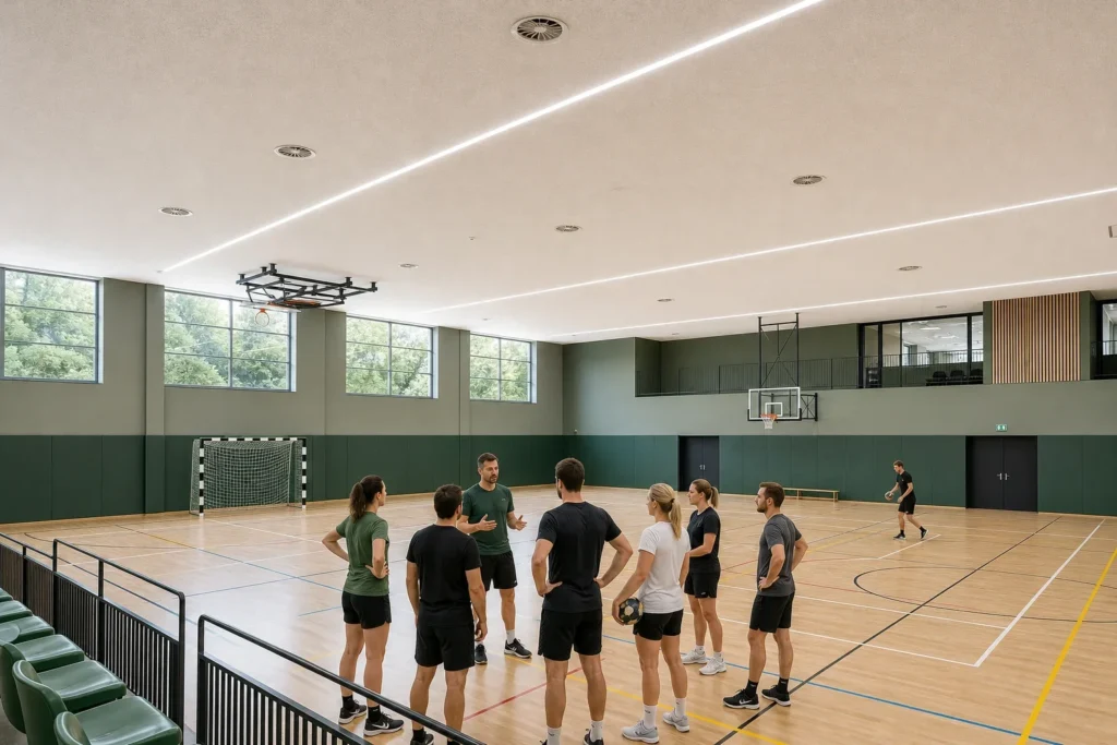 Akoestiek sporthal