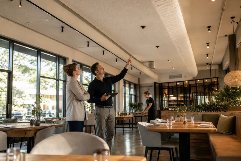 akoestisch plafond restaurant kosten